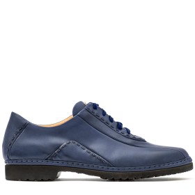 DERBY BOLGHERI PELLE BLU NAVY PAKERSON