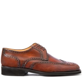 DERBY PISA PELLE MARRONE WOOD PAKERSON