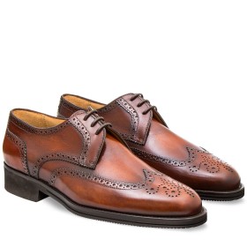 DERBY PISA PELLE MARRONE WOOD PAKERSON