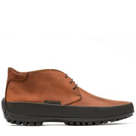 PAKERSON MONTALCINO ANKLE BOOT IN TAN BROWN LEATHER