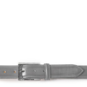 CINTURA VOLTERRA IN PELLE GRIGIO SMOG