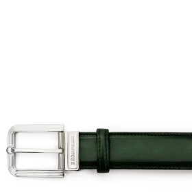 CINTURA FIESOLE IN PELLE VERDE TARTARUGA