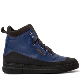 STIVALETTO APUANE DONNA IN PELLE BLU NAVY PAKERSON