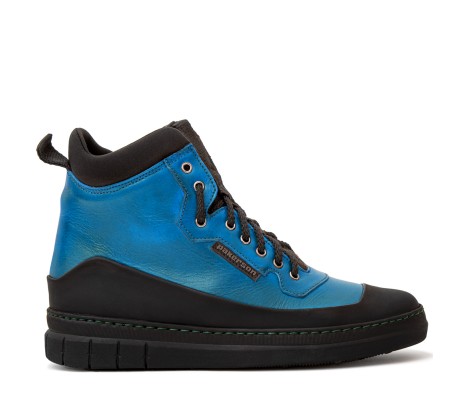 STIVALETTO APUANE DONNA IN PELLE AZZURRO CIELO PAKERSON