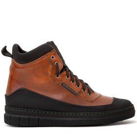 STIVALETTO APUANE DONNA IN PELLE MARRONE TAN PAKERSON