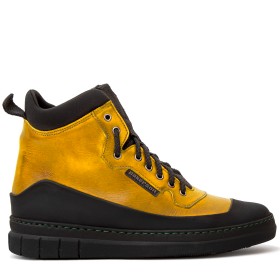 STIVALETTO APUANE DONNA IN PELLE GIALLO PAKERSON