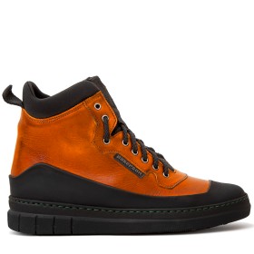 STIVALETTO APUANE DONNA IN PELLE ARANCIO PAKERSON