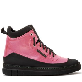 PAKERSON APUANE LOW BOOT FOR WOMEN IN PINK LEATHER