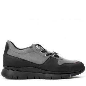 SNEAKER AMIATA PELLE GRIGIO SMOG PAKERSON