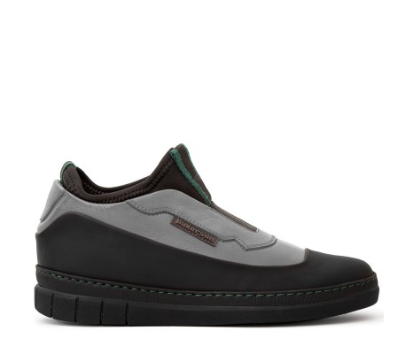 PAKERSON AMIATA SNEAKER FOR WOMEN IN SMOG GREY LEATHER