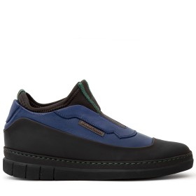 SNEAKER AMIATA DONNA IN PELLE BLU NAVY PAKERSON