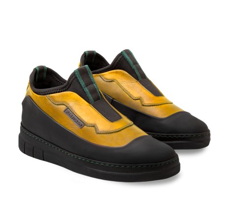 PAKERSON AMIATA SNEAKER FOR WOMEN IN YELLOW LEATHER