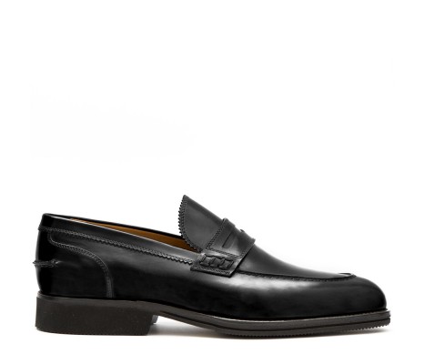 MOCASSINO LUCCA PELLE NERA