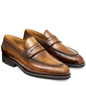 MOCASSINO LUCCA PELLE MARRONE TIMBER