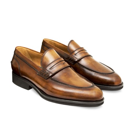 MOCASSINO LUCCA PELLE MARRONE TIMBER