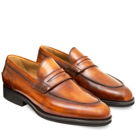 MOCASSINO LUCCA PELLE MARRONE WOOD PAKERSON