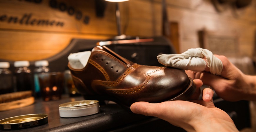 Scarpe in Pelle Anticata a Mano Pakerson